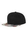 Snapback Cap FLEXFIT Floral Black-Mint